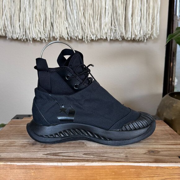 Chuck Taylor All Star Utility Explore Counter Climate High Triple Black Size 6 - Picture 9 of 16